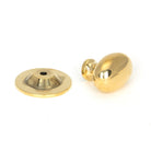 Aged Brass Oval Cabinet Knob 33mm | From The Anvil-Cabinet Knobs-Yester Home