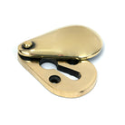 Aged Brass Plain Escutcheon | From The Anvil - Escutcheons - From The Anvil - Yester Home