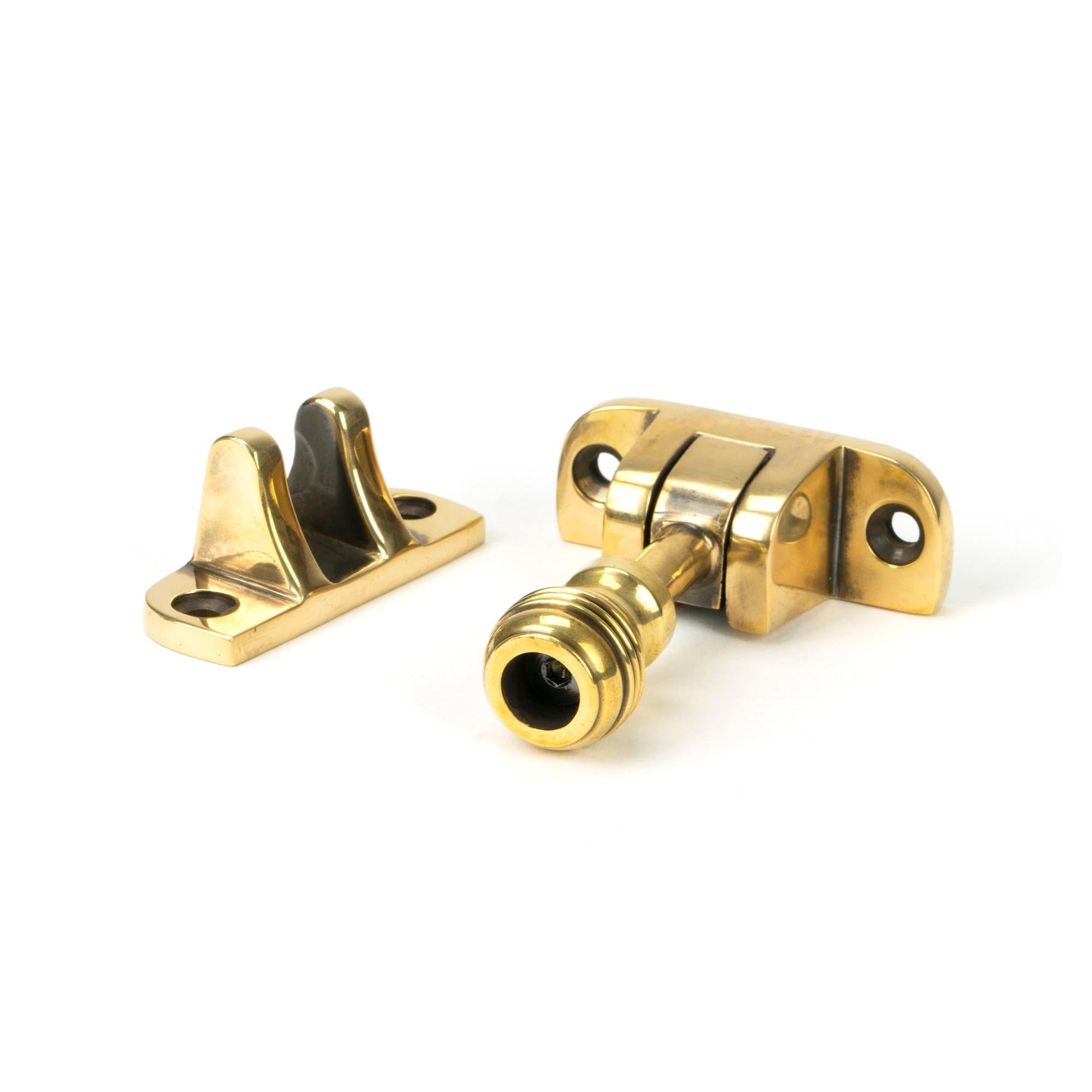 Aged Brass Prestbury Brighton Fastener (Radiused) | From The Anvil - Fasteners - From The Anvil - Yester Home