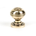 Aged Brass Prestbury Cabinet Knob 32mm | From The Anvil-Cabinet Knobs-Yester Home