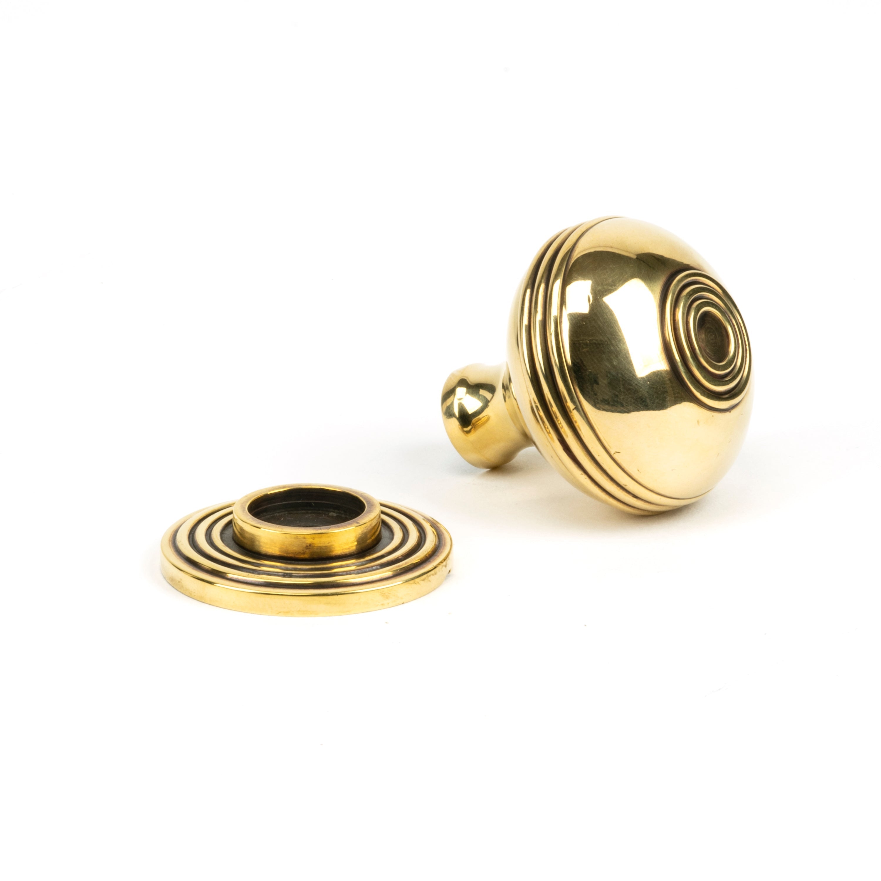 Aged Brass Prestbury Cabinet Knob 38mm | From The Anvil-Cabinet Knobs-Yester Home