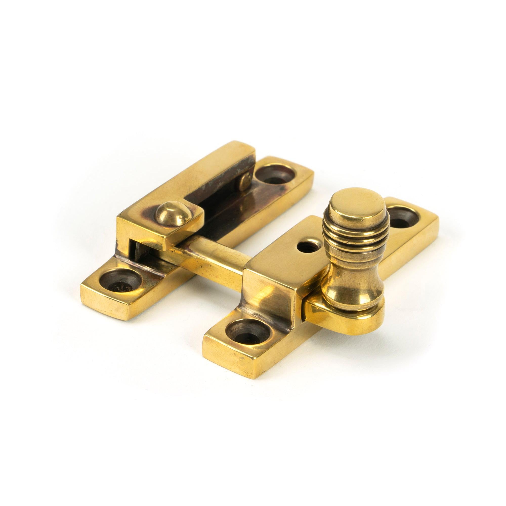 Aged Brass Prestbury Quadrant Fastener - Narrow | From The Anvil - Quadrant Fasteners - From The Anvil - Yester Home