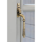 Aged Brass Reeded Espag - RH | From The Anvil-Espag. Fasteners-Yester Home