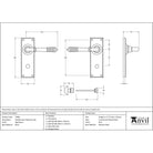 Aged Brass Reeded Lever Bathroom Set | From The Anvil - Lever Bathroom - From The Anvil - Yester Home
