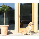 Aged Brass Reeded Lever Lock Set | From The Anvil-Lever Lock-Yester Home