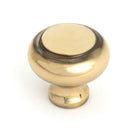 Aged Brass Regency Cabinet Knob - Large - Cabinet Knobs - From The Anvil - Yester Home
