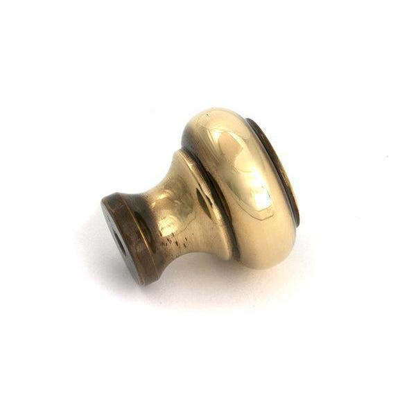 Aged Brass Regency Cabinet Knob - Small - Cabinet Knobs - From The Anvil - Yester Home