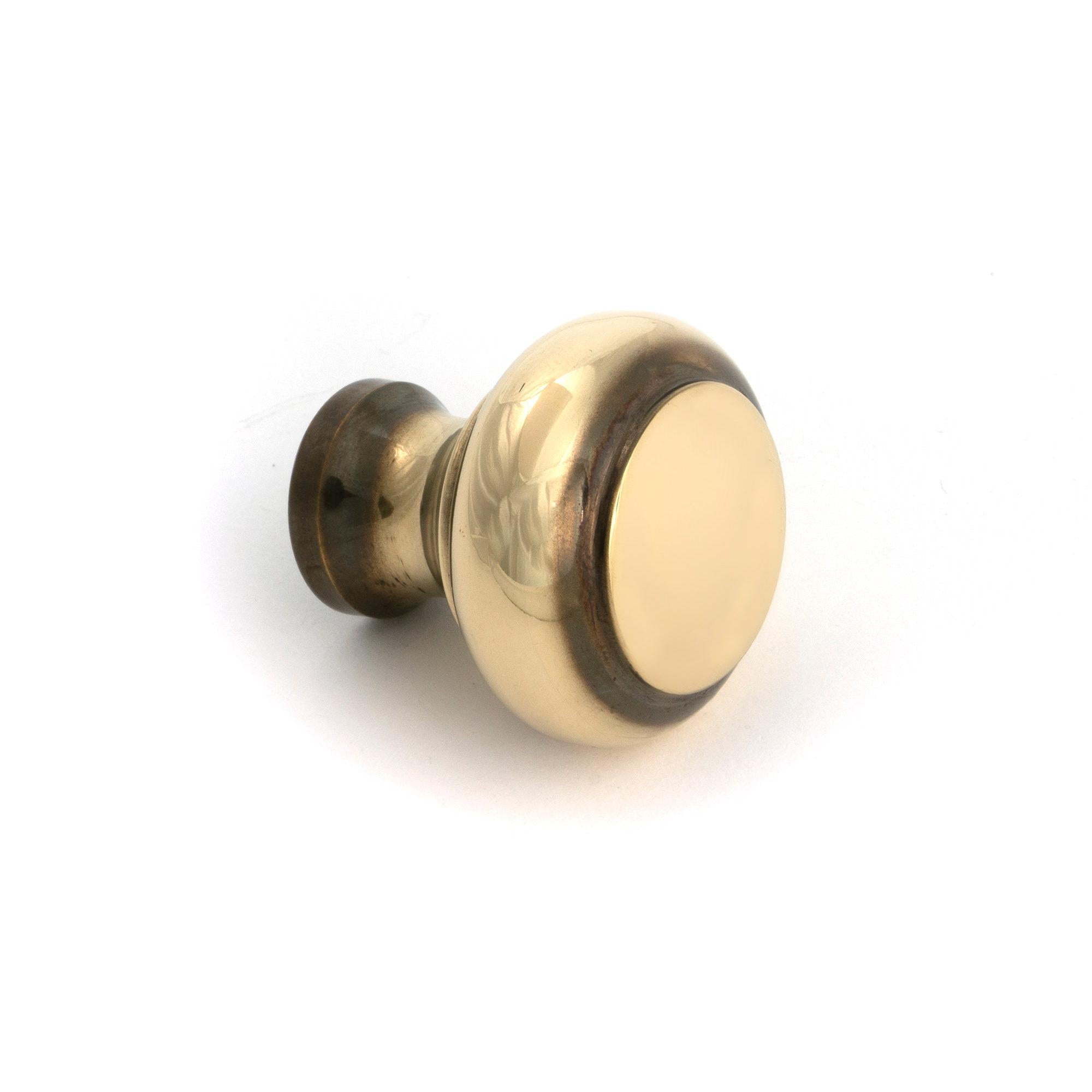 Aged Brass Regency Cabinet Knob - Small - Cabinet Knobs - From The Anvil - Yester Home