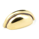 Aged Brass Regency Concealed Drawer Pull | From The Anvil - Drawer Pulls - From The Anvil - Yester Home