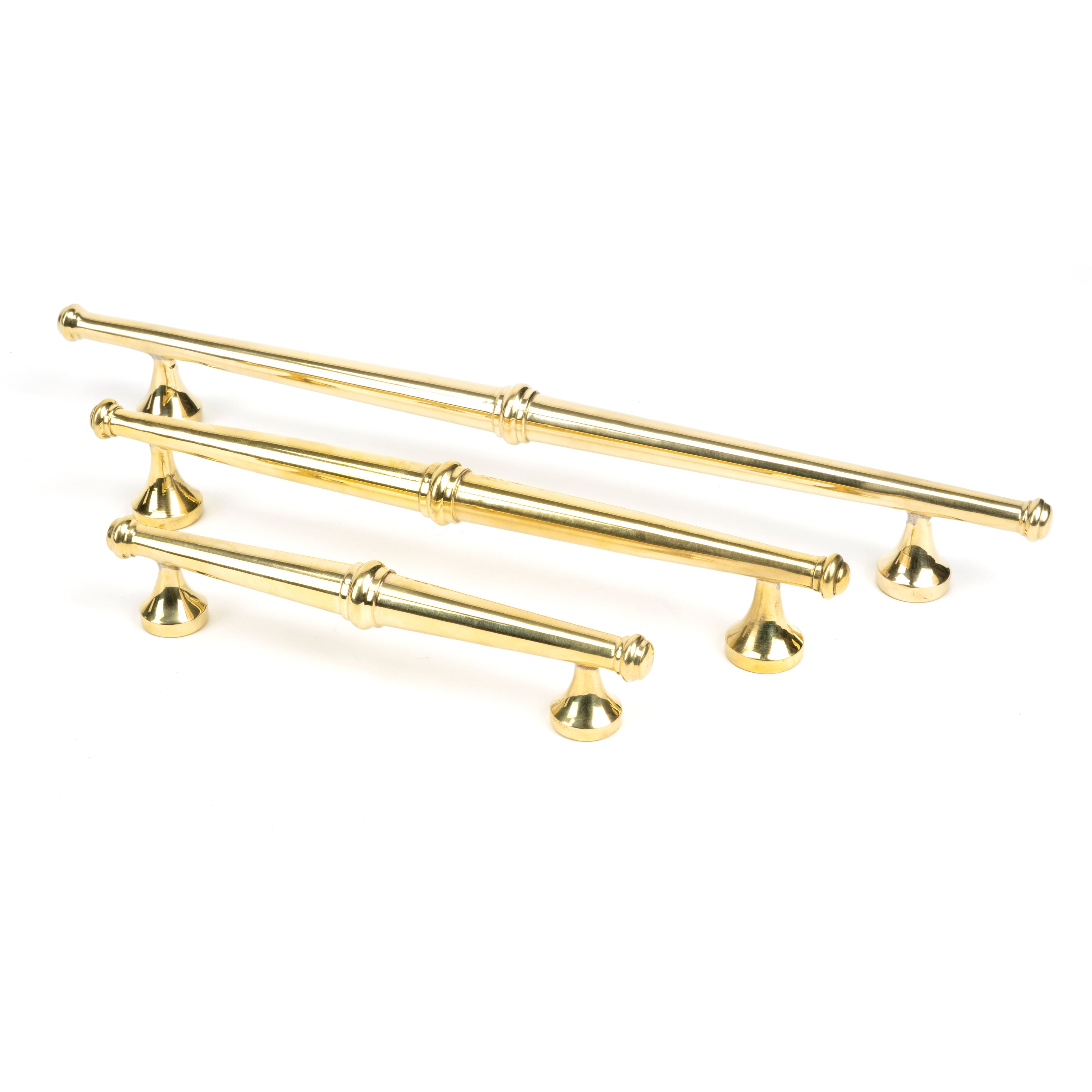 Aged Brass Regency Pull Handle - Medium | From The Anvil-Pull Handles-Yester Home