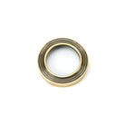Aged Brass Round Escutcheon (Beehive) | From The Anvil-Escutcheons-Yester Home