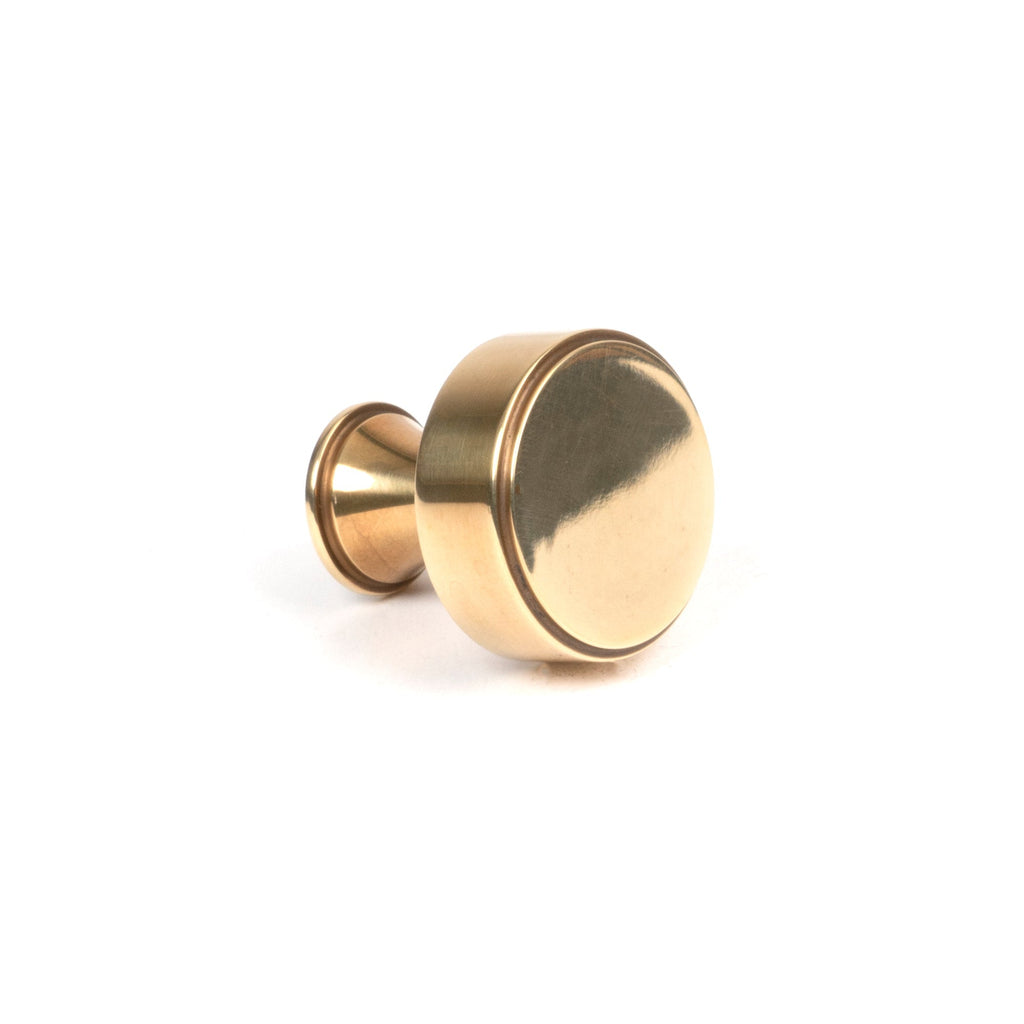 Aged Brass Scully Cabinet Knob - 25mm | From The Anvil-Cabinet Knobs-Yester Home