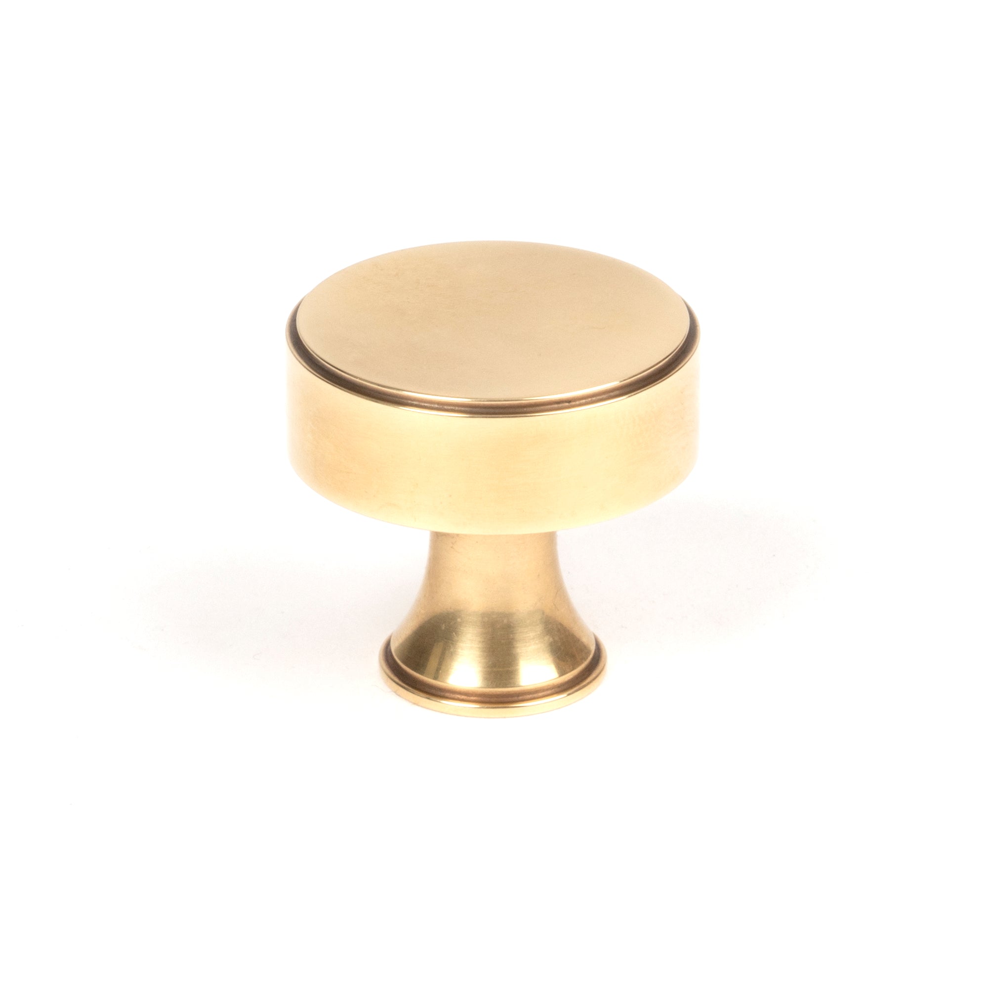 Aged Brass Scully Cabinet Knob - 32mm | From The Anvil-Cabinet Knobs-Yester Home