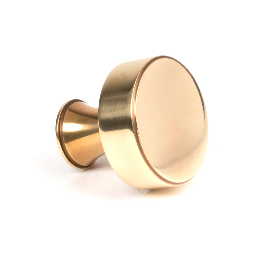 Aged Brass Scully Cabinet Knob - 38mm | From The Anvil
