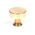 Aged Brass Scully Cabinet Knob - 38mm | From The Anvil-Cabinet Knobs-Yester Home