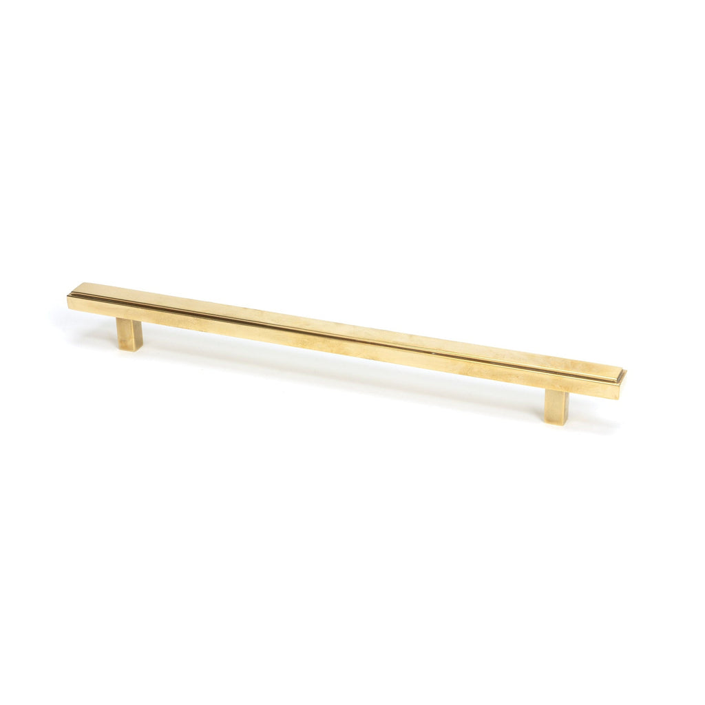Aged Brass Scully Pull Handle - Large | From The Anvil