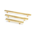 Aged Brass Scully Pull Handle - Small | From The Anvil-Pull Handles-Yester Home