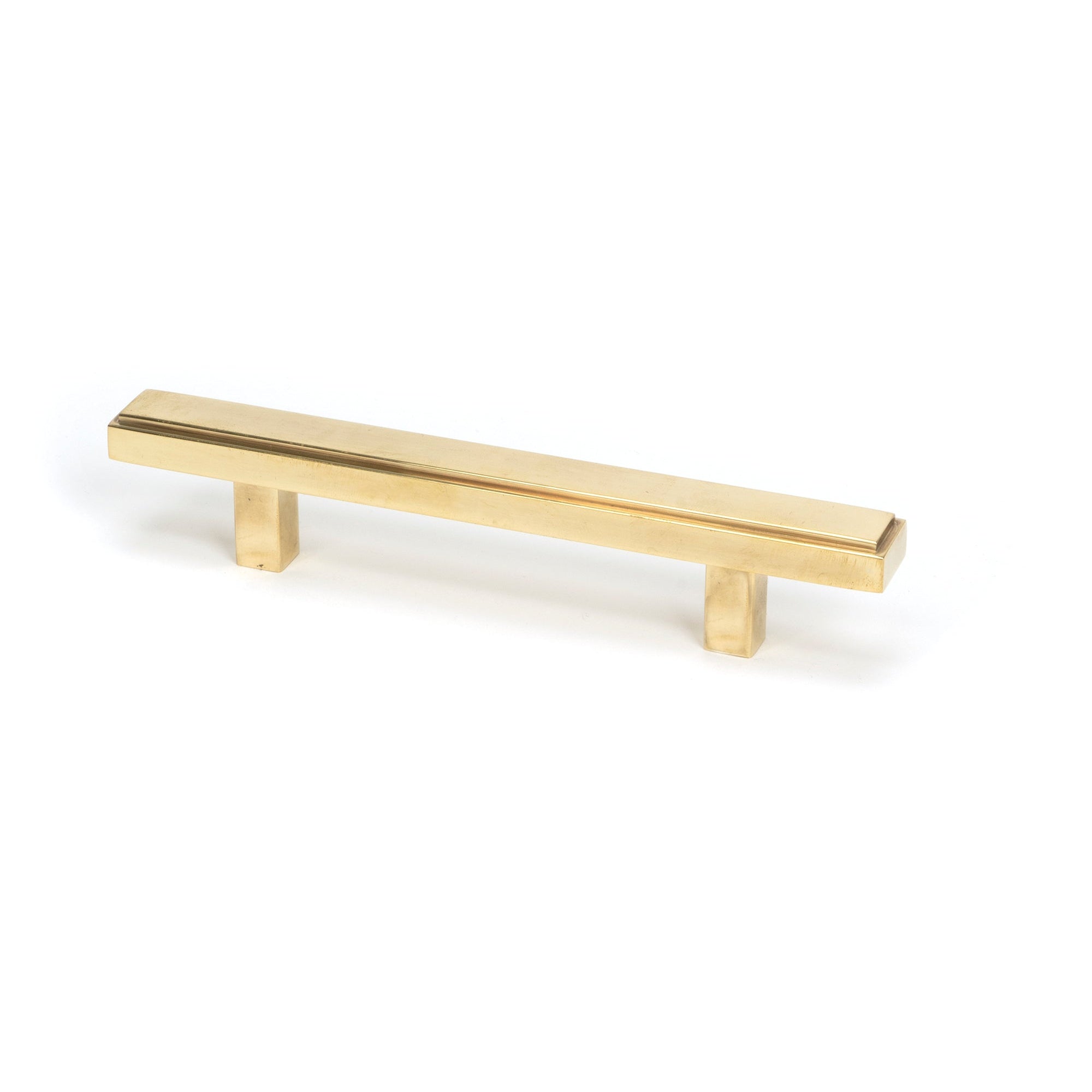 Aged Brass Scully Pull Handle - Small | From The Anvil-Pull Handles-Yester Home