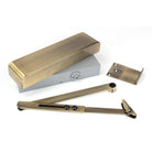 Aged Brass Size 2-5 Door Closer & Cover | From The Anvil - Door Closer & Cover - From The Anvil - Yester Home