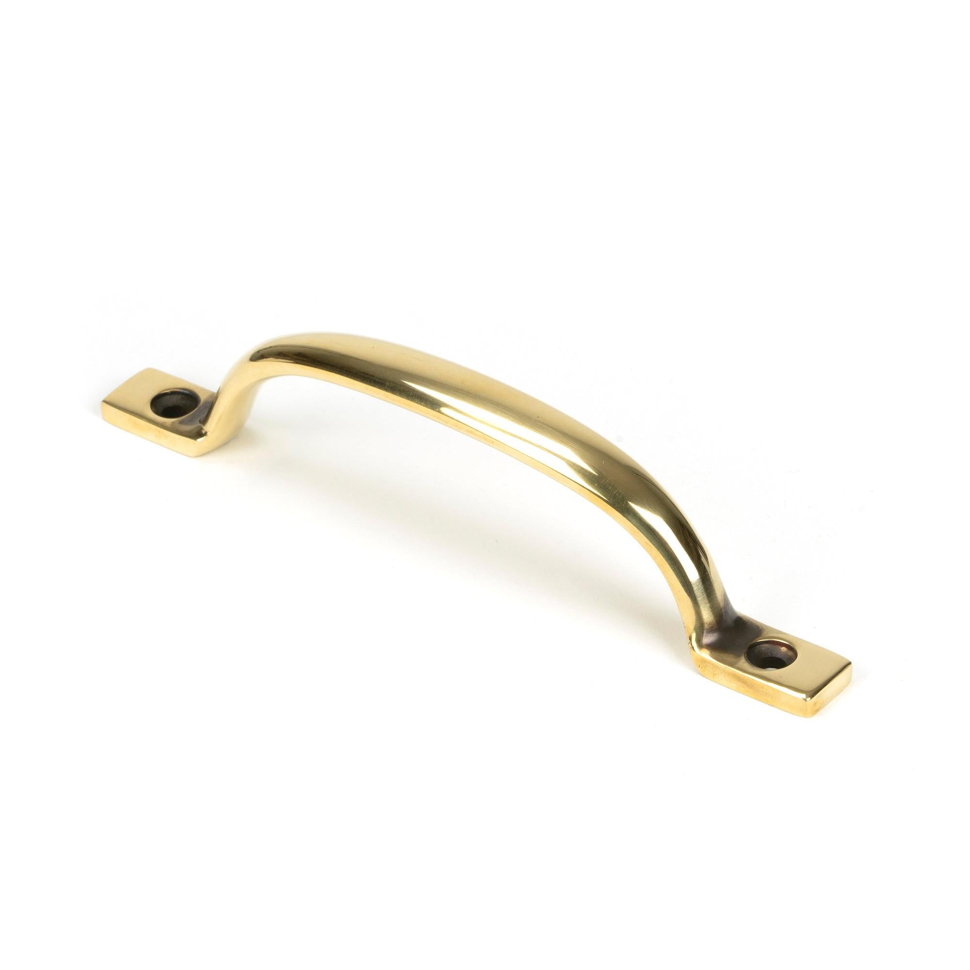 Aged Brass Slim Sash Pull | From The Anvil - Sash Lifts - From The Anvil - Yester Home