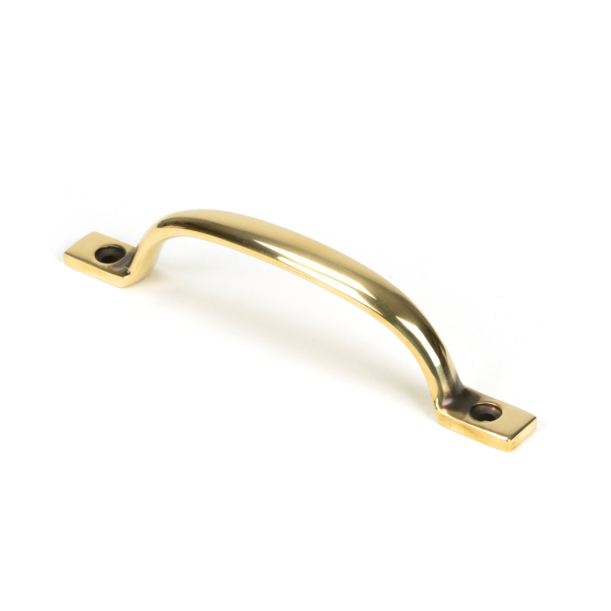 Aged Brass Slim Sash Pull | From The Anvil-Sash Lifts-Yester Home