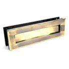 Aged Brass Traditional Letterbox | From The Anvil - Letterbox - From The Anvil - Yester Home