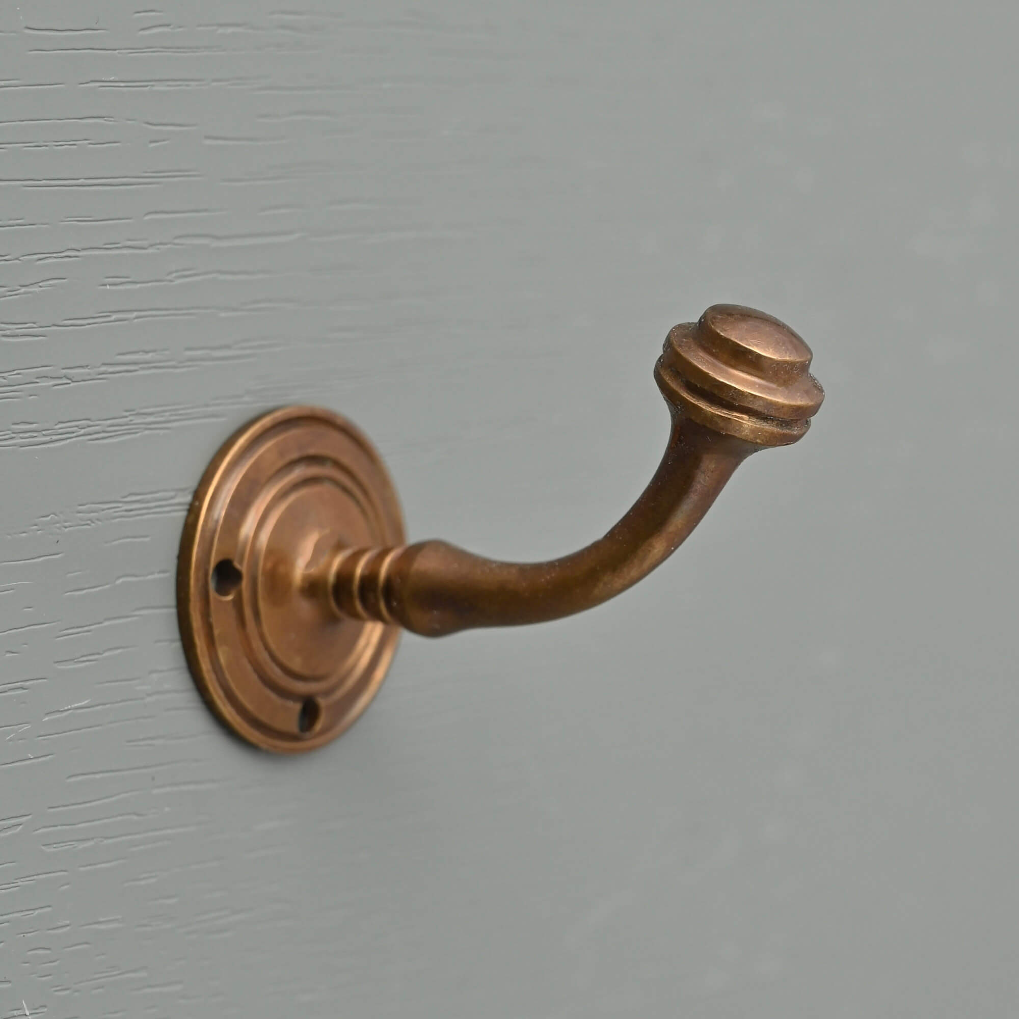 Aged Brass Victorian Hook - Coat Hooks - Yester Home - Yester Home