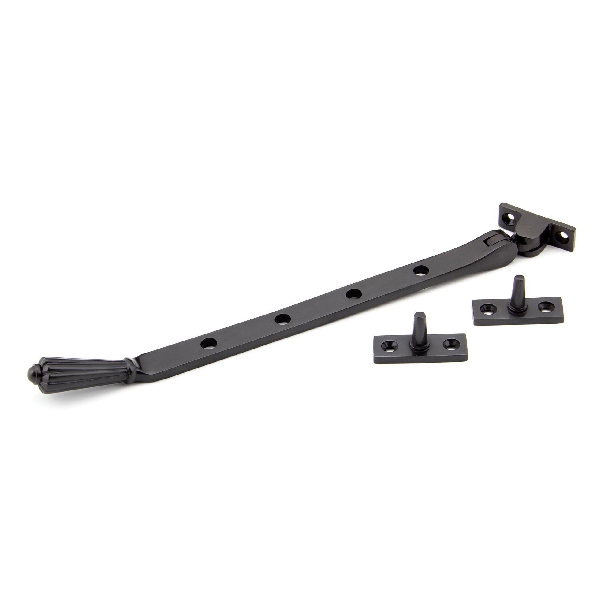 Aged Bronze 10" Hinton Stay | From The Anvil - Stays - From The Anvil - Yester Home