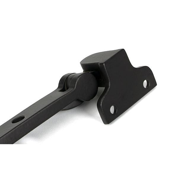 Aged Bronze 10" Newbury Stay (Steel Window) - Stays - From The Anvil - Yester Home