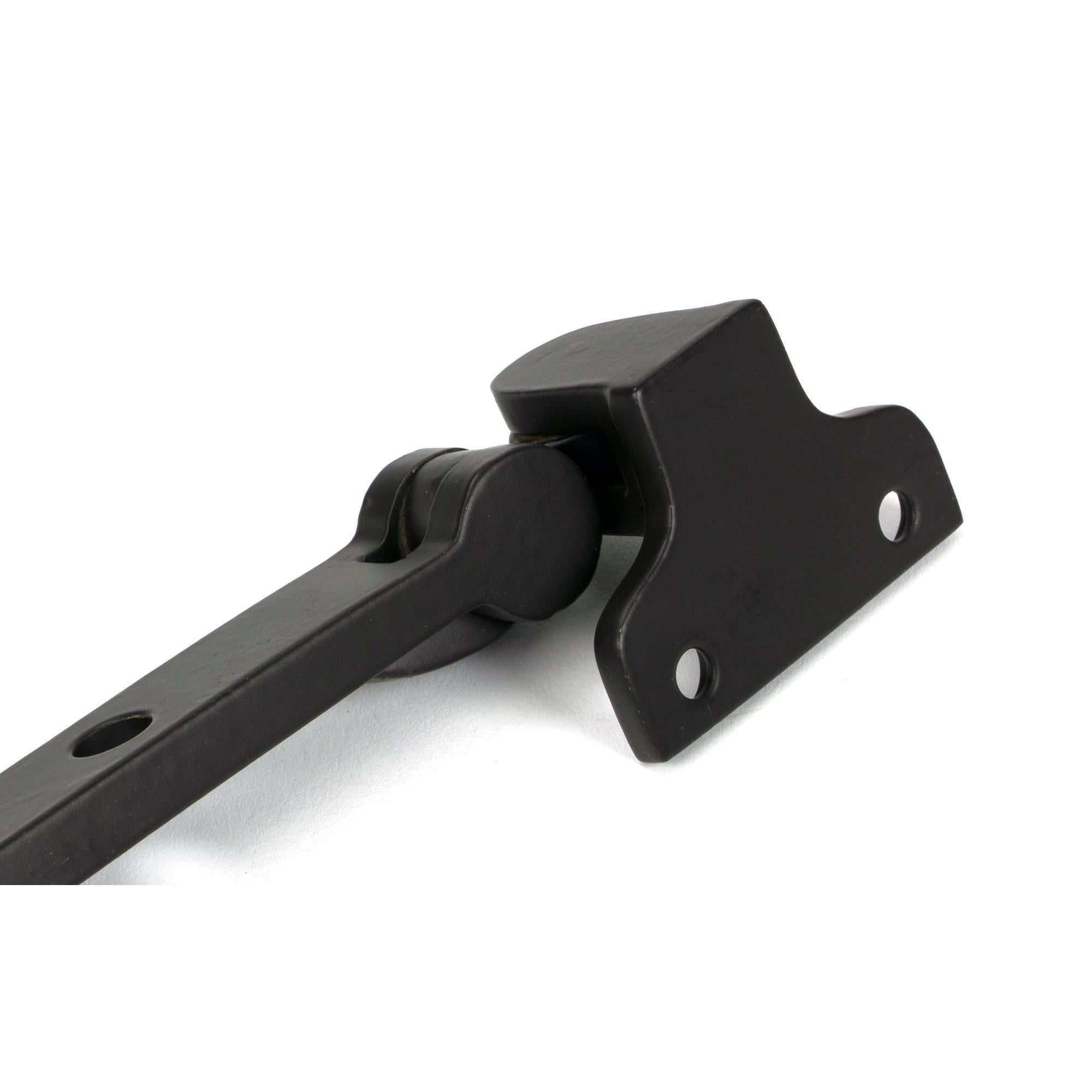 Aged Bronze 10" Newbury Stay (Steel Window) - Stays - From The Anvil - Yester Home