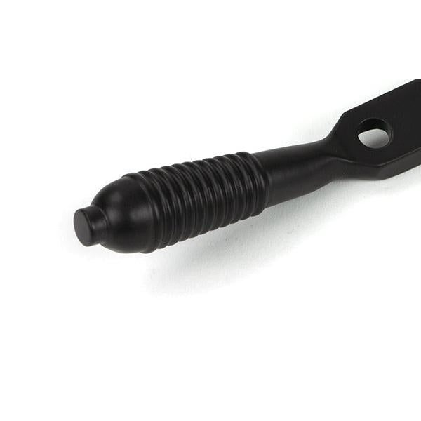 Aged Bronze 10" Reeded Stay (Steel Window) - Stays - From The Anvil - Yester Home