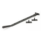 Aged Bronze 12" Hammered Newbury Stay | From The Anvil - Stays - From The Anvil - Yester Home