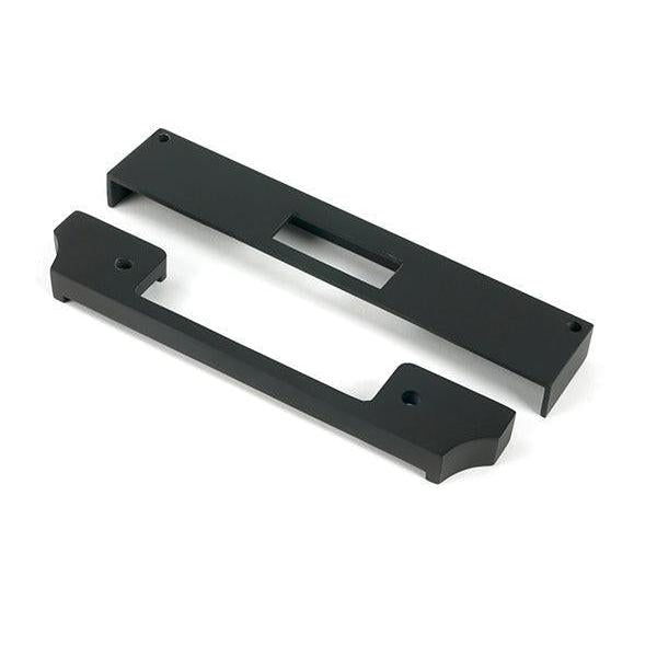 Aged Bronze ½" Rebate Kit for Euro Dead Lock - Deadlocks & Deadbolts - From The Anvil - Yester Home