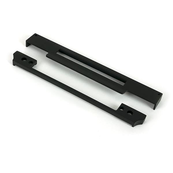 Aged Bronze ½" Rebate Kit for Euro Din Sash Lock - Euro Locks - From The Anvil - Yester Home