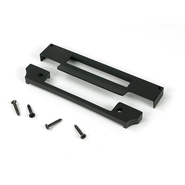 Aged Bronze ½" Rebate Kit for Euro Sash Lock - Euro Locks - From The Anvil - Yester Home