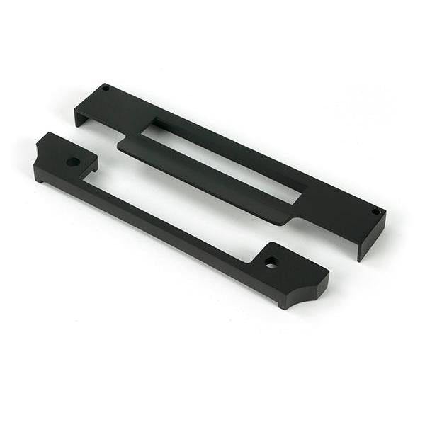 Aged Bronze ½" Rebate Kit for Euro Sash Lock - Euro Locks - From The Anvil - Yester Home