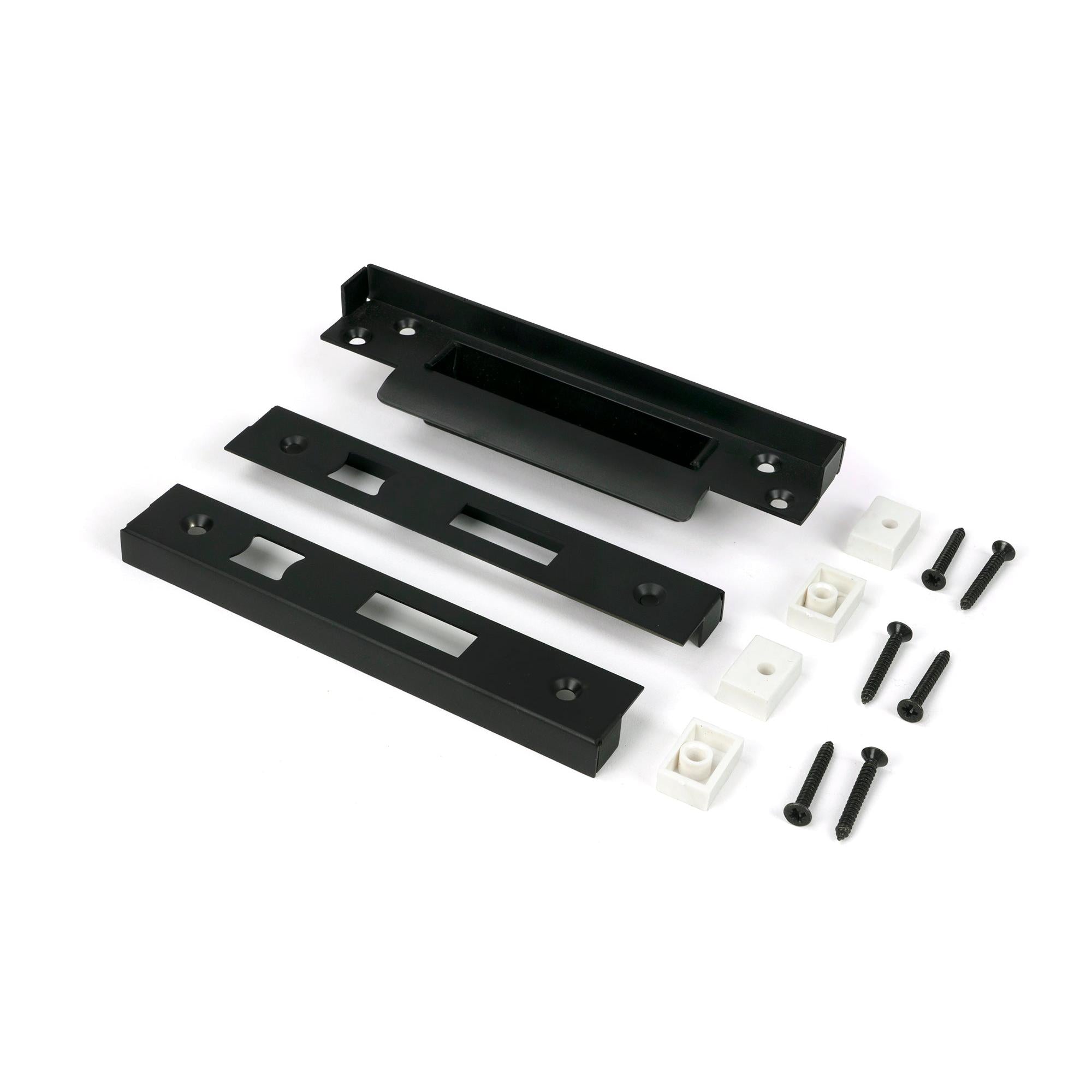 Aged Bronze ½" Rebate Kit for Sash Lock - Sash Locks - From The Anvil - Yester Home