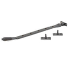 Aged Bronze 12" Reeded Stay | From The Anvil - Stays - From The Anvil - Yester Home
