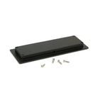 Aged Bronze 175mm Art Deco Rectangular Pull | From The Anvil-Cabinet Pulls-Yester Home