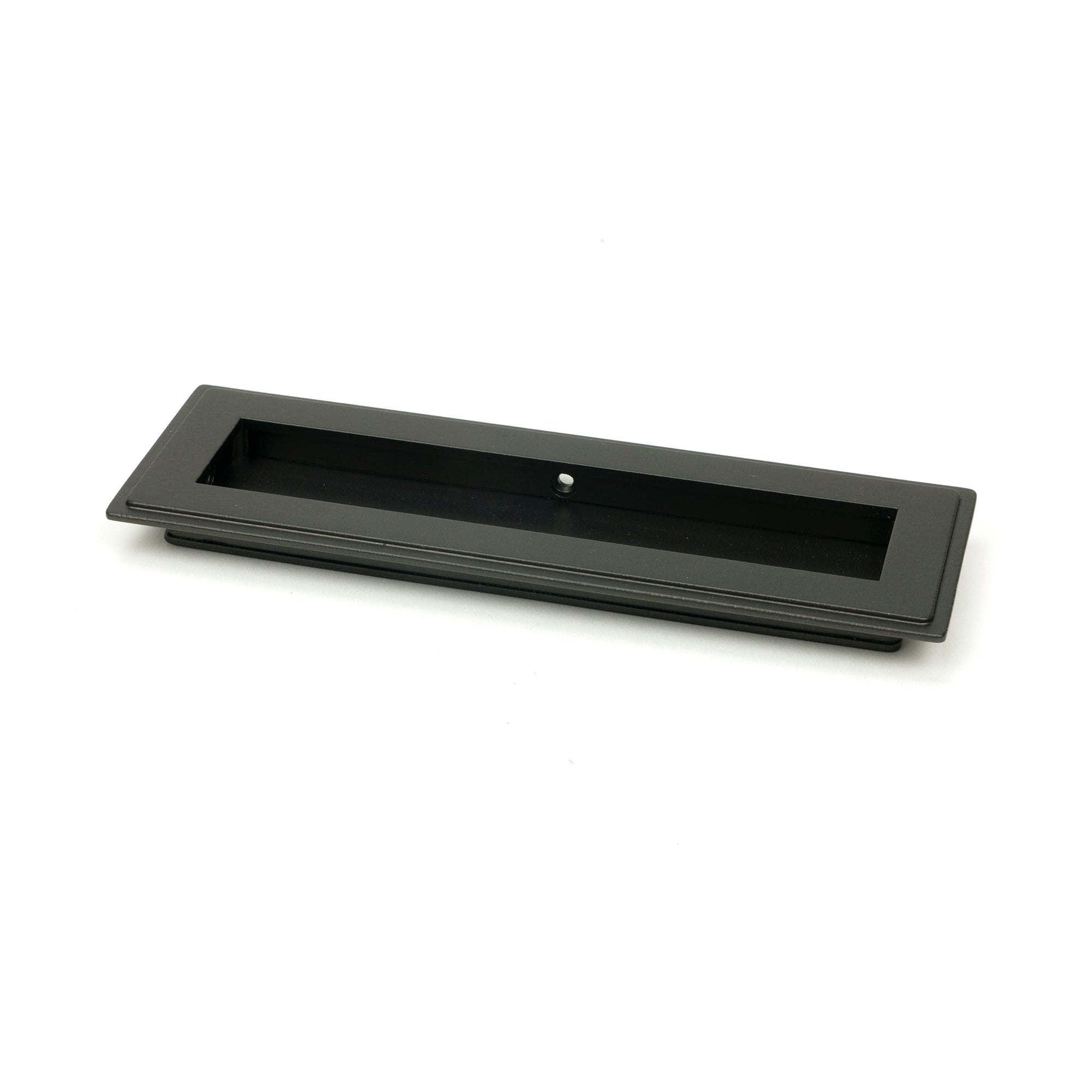Aged Bronze 175mm Art Deco Rectangular Pull | From The Anvil-Cabinet Pulls-Yester Home