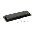 Aged Bronze 175mm Plain Rectangular Pull | From The Anvil-Cabinet Pulls-Yester Home