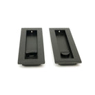 Aged Bronze 175mm Plain Rectangular Pull - Privacy Set | From The Anvil - Cabinet Pulls - From The Anvil - Yester Home
