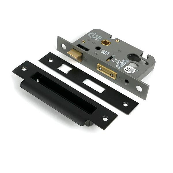 Aged Bronze 2½" Euro Profile Sash Lock - Euro Locks - From The Anvil - Yester Home