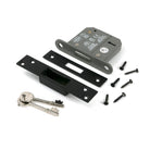 Aged Bronze 3" 5 Lever BS Dead Lock - Deadlocks & Deadbolts - From The Anvil - Yester Home