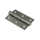Aged Bronze 3" Ball Bearing Butt Hinge (pair) ss | From The Anvil - Butt Hinges - From The Anvil - Yester Home