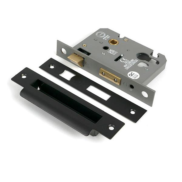 Aged Bronze 3" Euro Profile Sash Lock - Euro Locks - From The Anvil - Yester Home