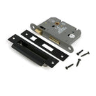 Aged Bronze 3" Heavy Duty Bathroom Mortice Lock - Bathroom Locks - From The Anvil - Yester Home