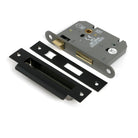 Aged Bronze 3" Heavy Duty Bathroom Mortice Lock - Bathroom Locks - From The Anvil - Yester Home