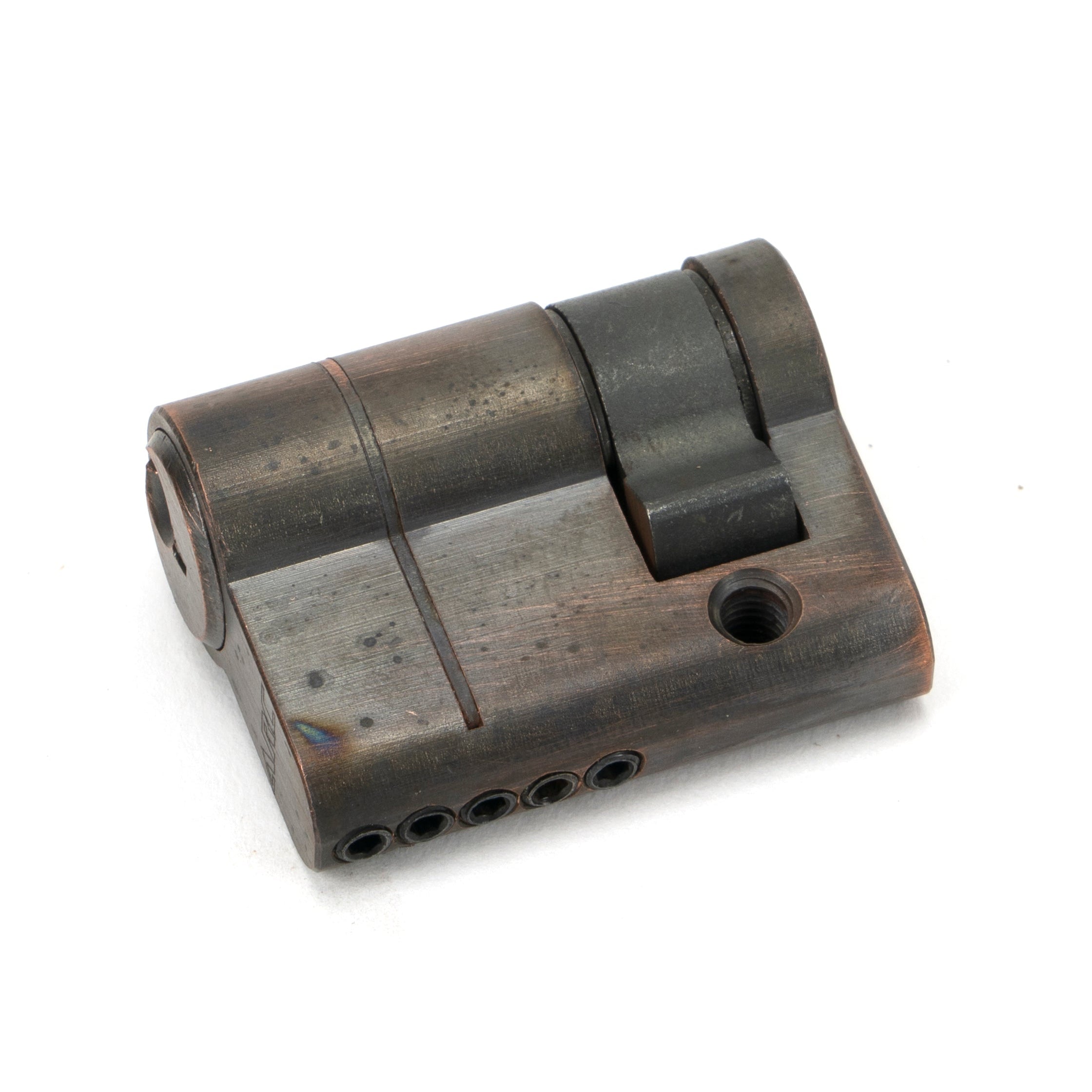 Aged Bronze 30/10 5pin Single Cylinder | From The Anvil-Euro Cylinders-Yester Home