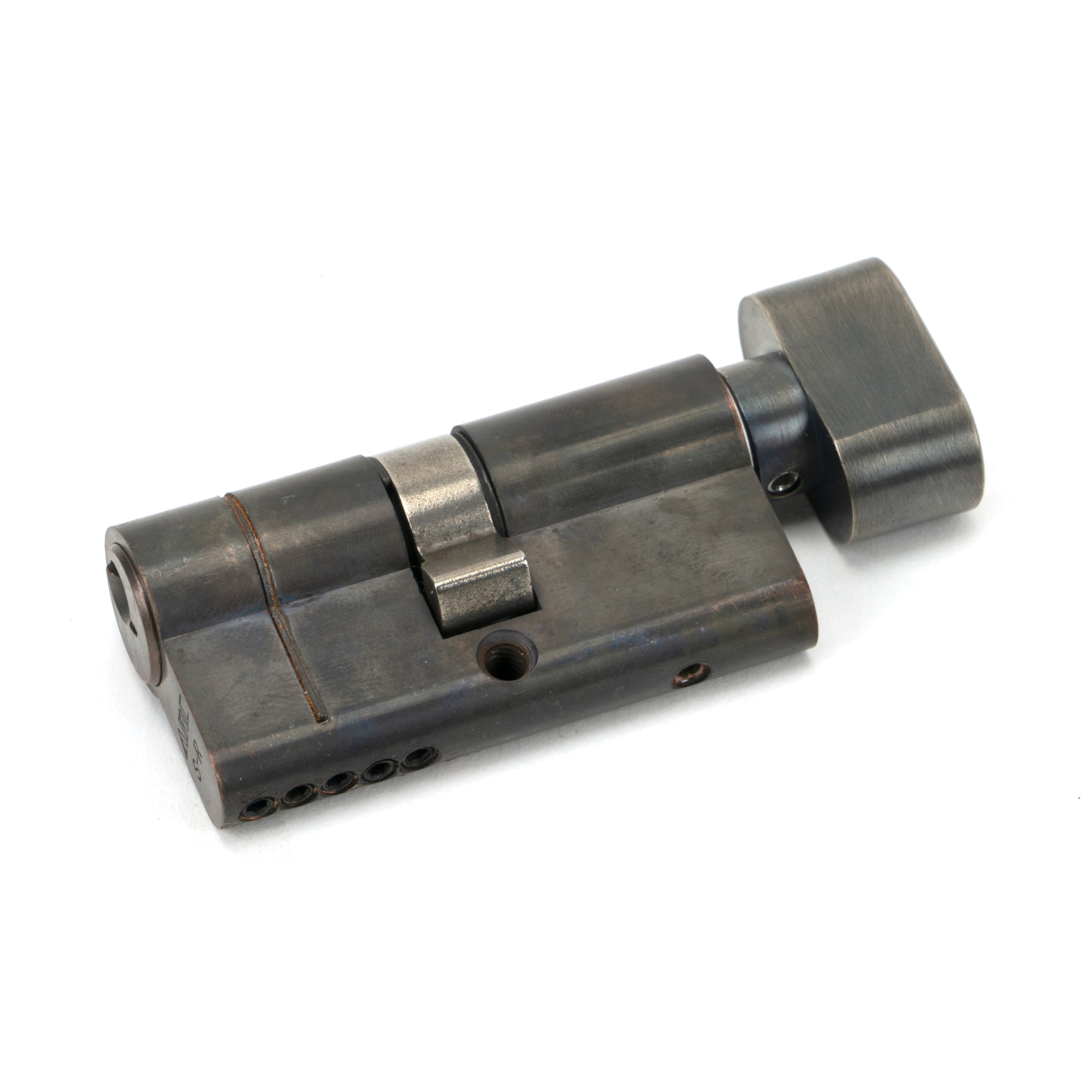 Aged Bronze 30/30 5pin Euro Cylinder/Thumbturn | From The Anvil-Euro Cylinders-Yester Home